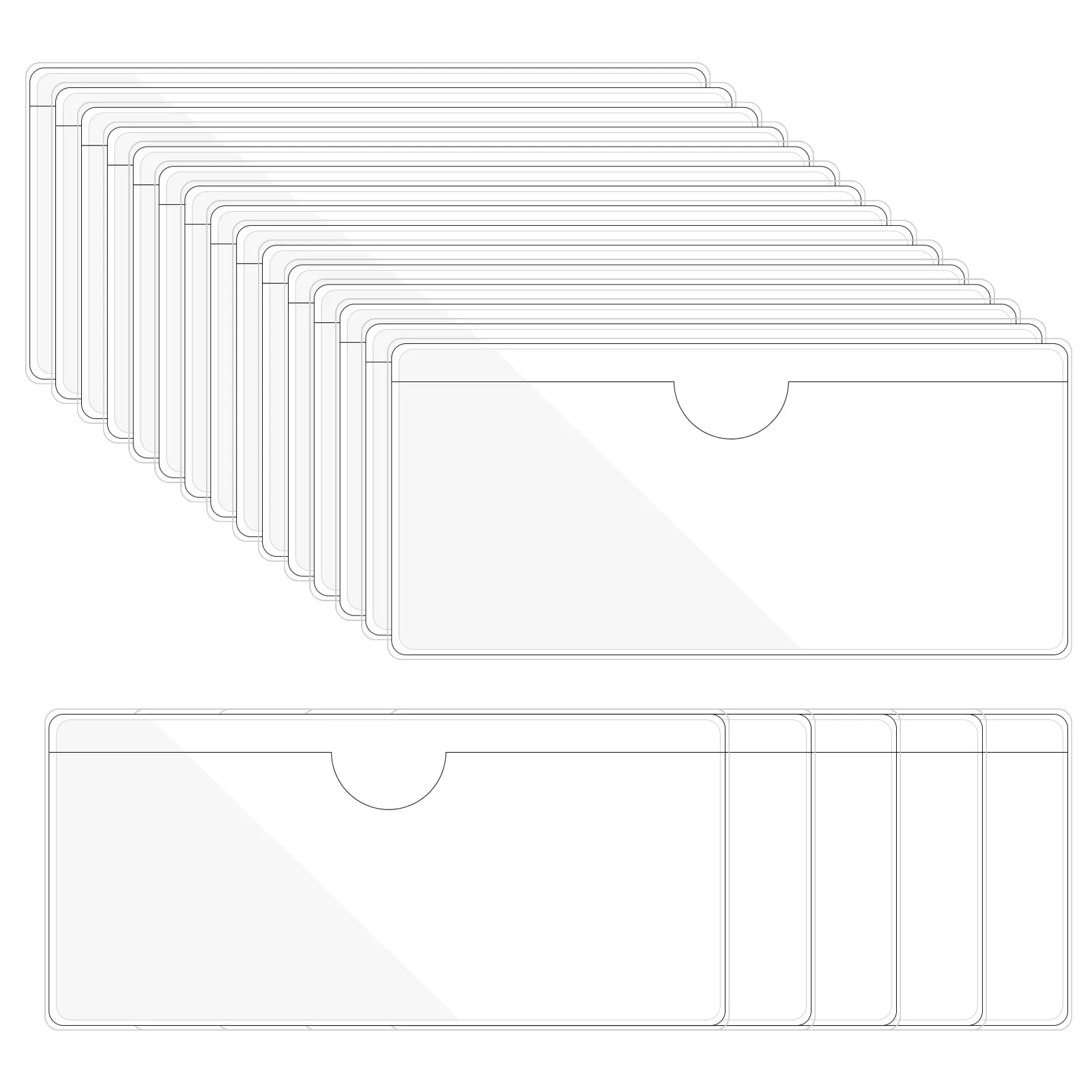 20/PVC Self-Adhesive Label Holder Card Pockets Sleeves with Top Open for Index Cards from Dhgate Binders - price 7.14 20/PVC Self-Adhesive Label Holder Card Pockets Sleeves with Top Open for Index Cards from Dhgate Binders - price 7.14