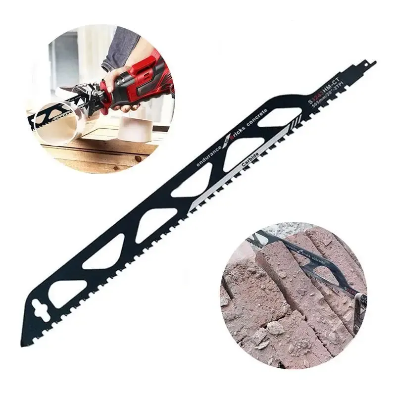 Save Big on Bulk Reciprocating Saw Blade For Brick Reciprocating Saw Blade  For PVC Cutting, Carbide Tipped Saber Saw Blade For Concrete, Red Brick,