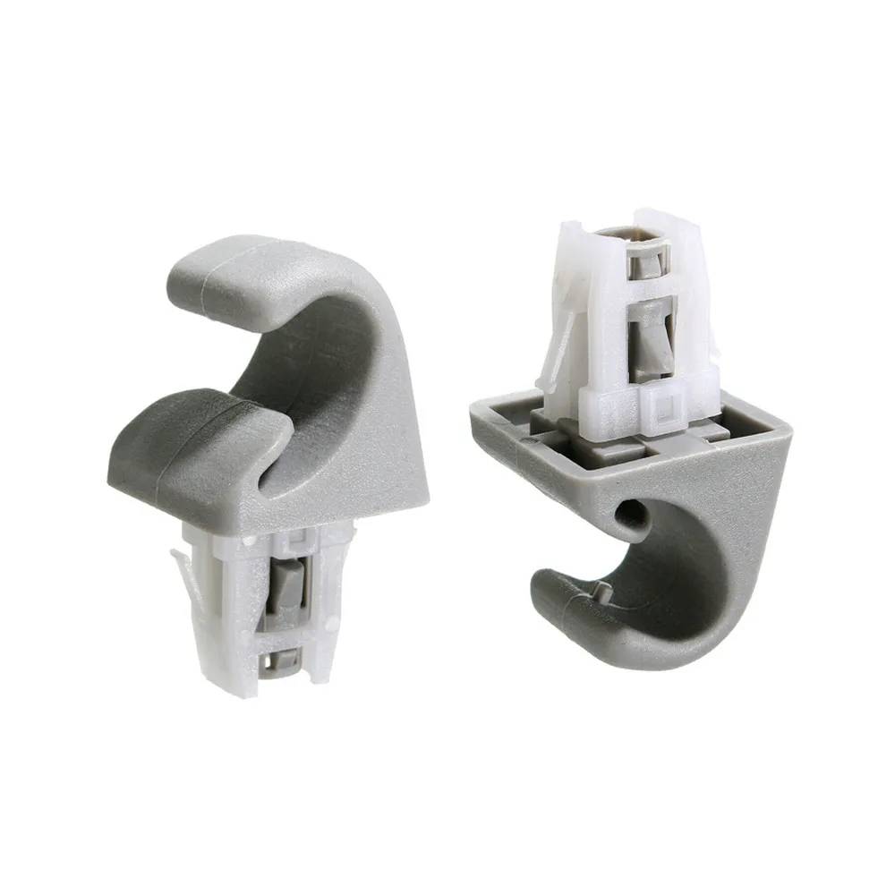 thumbnail image 2 of 2Pcs Gray Sun Visor Hook Clip For 2012-2015 Volkswagen Passat - NICECHOICE Replacement 2 of 5