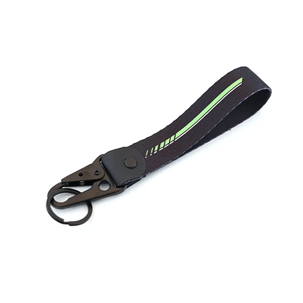 Embroidered Motorcycle Keychain for Kawasaki Models Z900, Z750