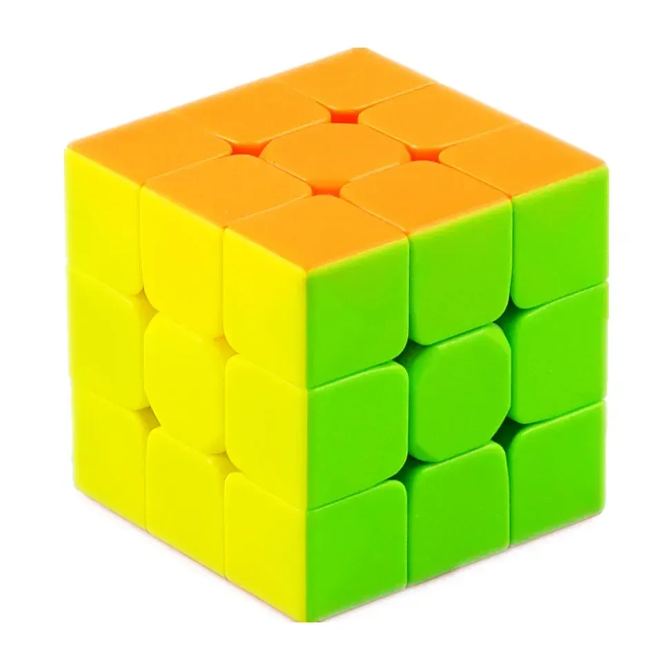 Qiyi Warrior W 3x3x3 Speed Cube Nieuwe Jelly Magic Cube Transparante professionele magische kubus kleurrijke kinderen educatief speelgoed