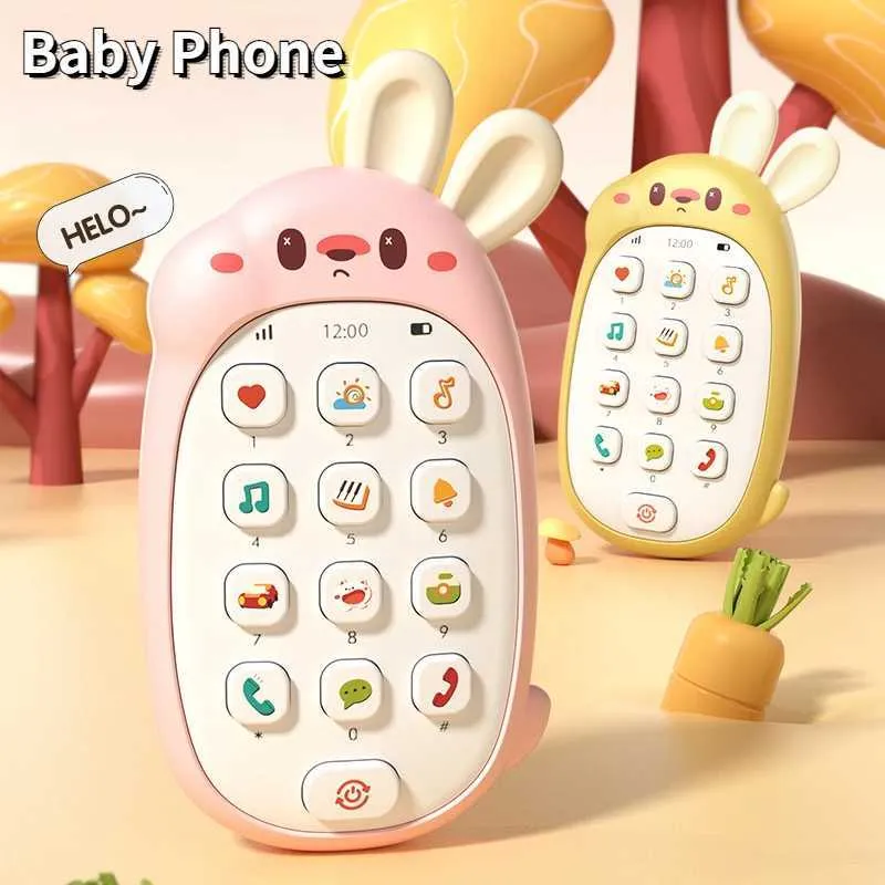 Eyfs Phones Montessori Baby Phone Toy - Educational Music & Sounds, Sleep Soothing ...