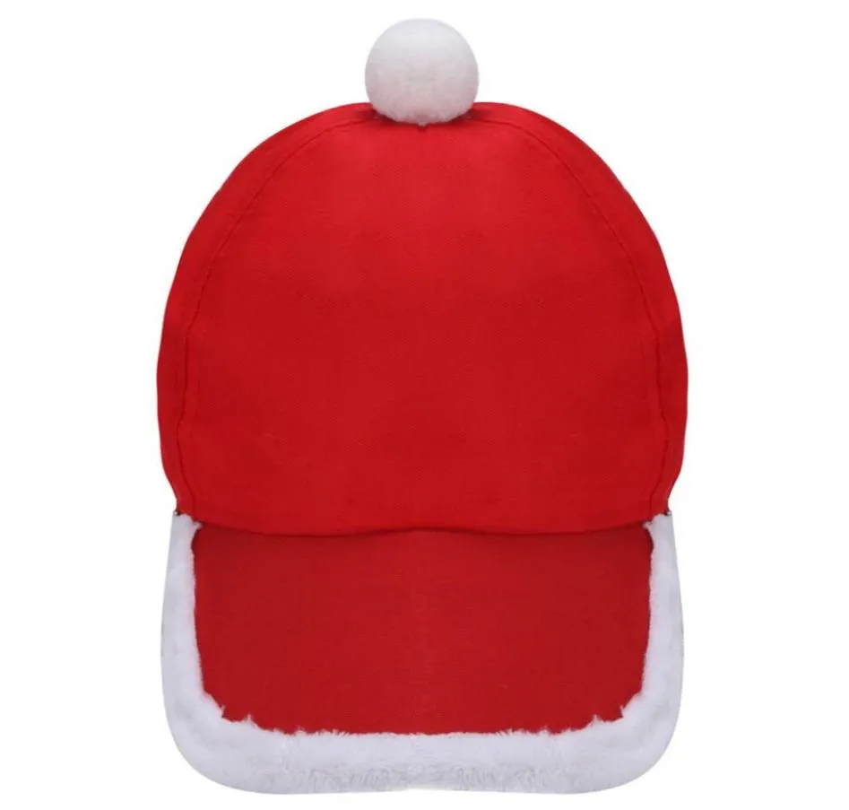 Nieuwe kerstman Claus Plush Christmas Hat Sport Cap Xmas Accessoires Hoeden Party Maat Polyester Feestelijke sfeer Decor 10Nov 299514903