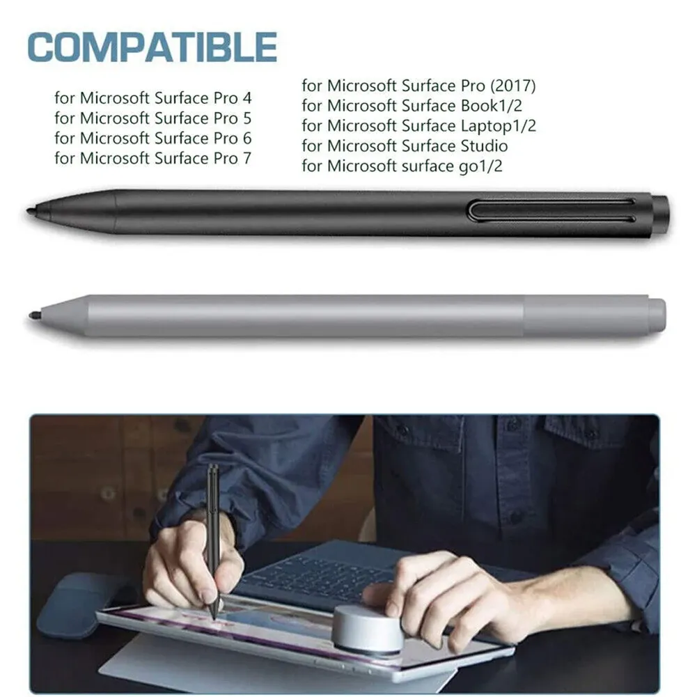 3/5PCS HB 2H H Refill耐久性スタイラスペンニブ表面プロ4/5/6/7 SurfaceBook1/2交換ペンヒントの高感度が高い
