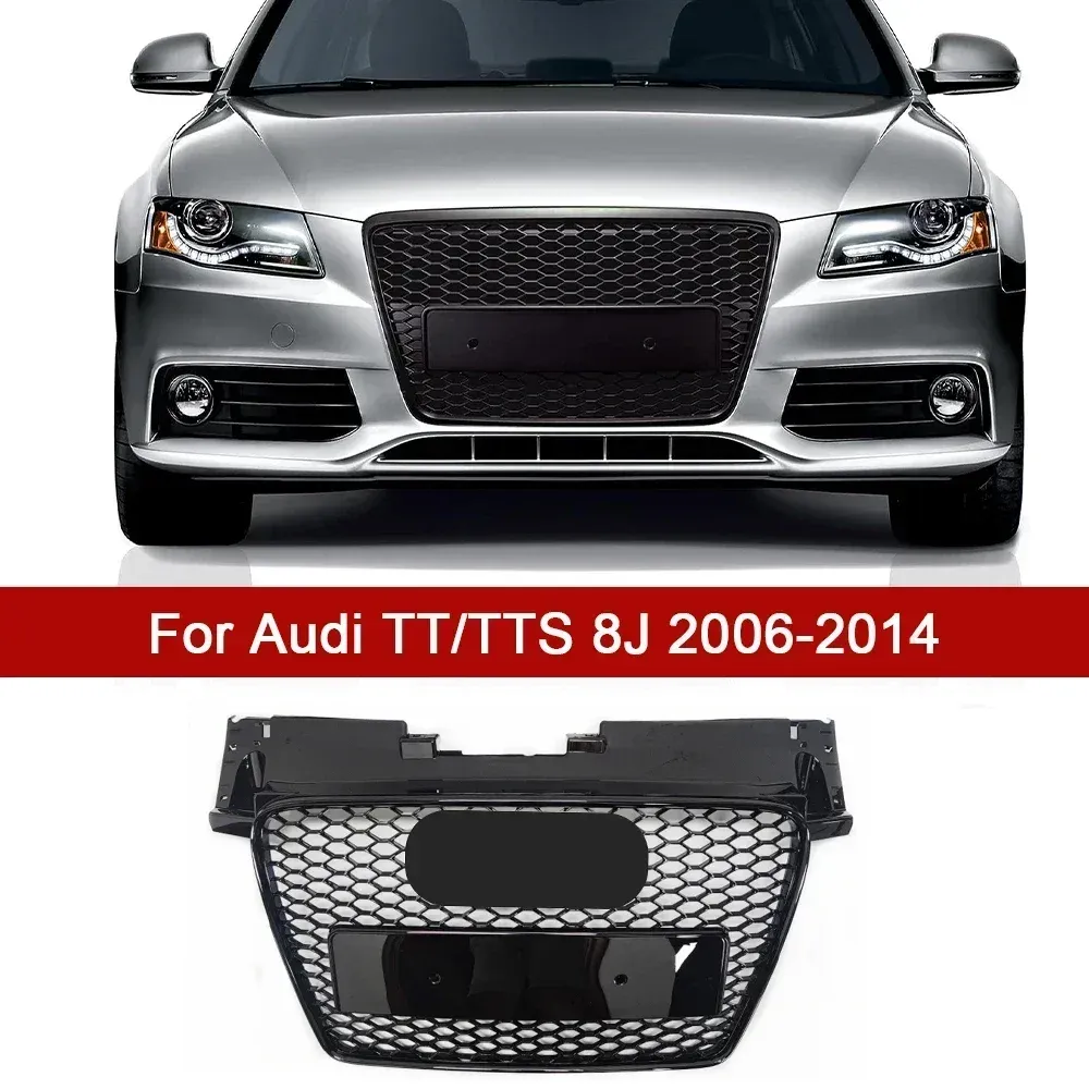 Audi TT フロントグリル アウディ TT クーペ TTS 8J系 TTRSルック クロームメッキ