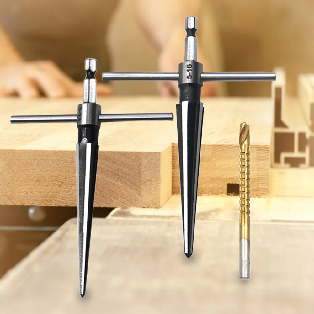 2-Piece Tapered Reamer Set | 5/32 & 7/8 High Carbon Steel Burr Removal Tools - View #5