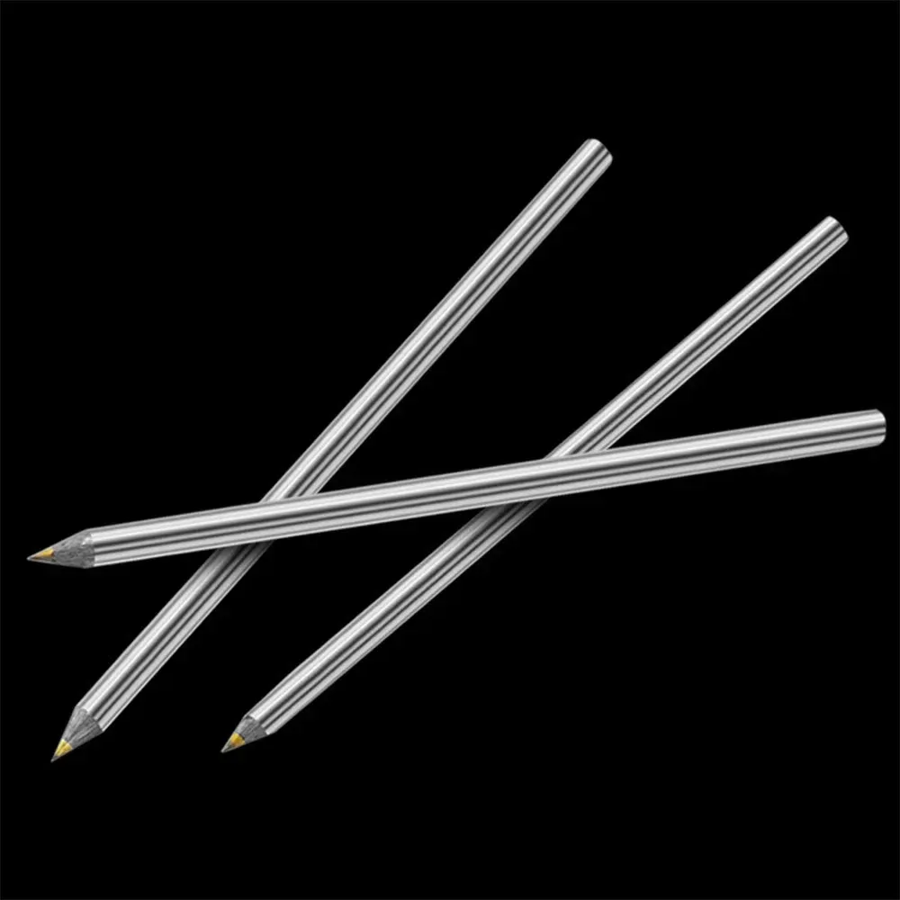 1 / 50pcs alliage Scribe stylo carbure scriber stylo en métal carreaux de verre en verre marker stylo outils de travail du bois de travail métallique