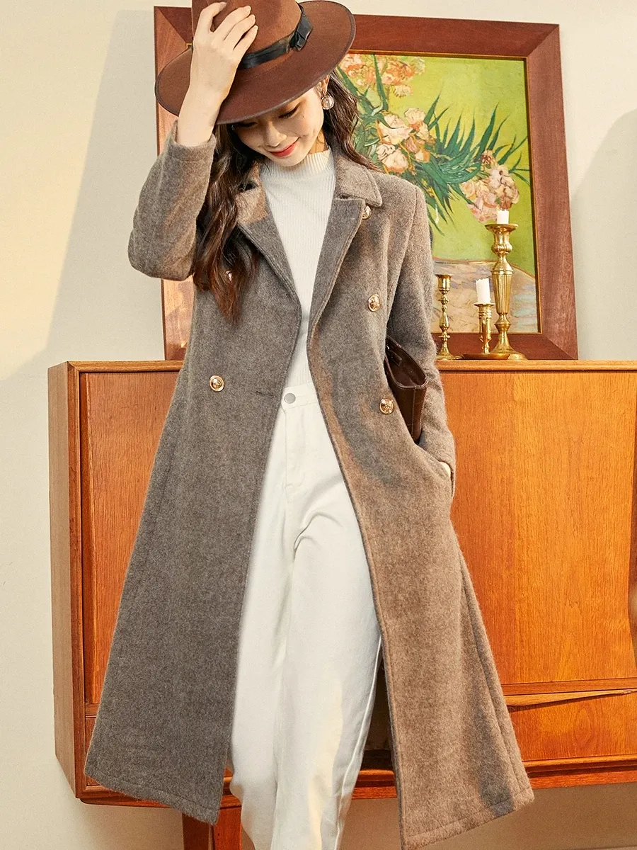 Cashmere coat ladies sale