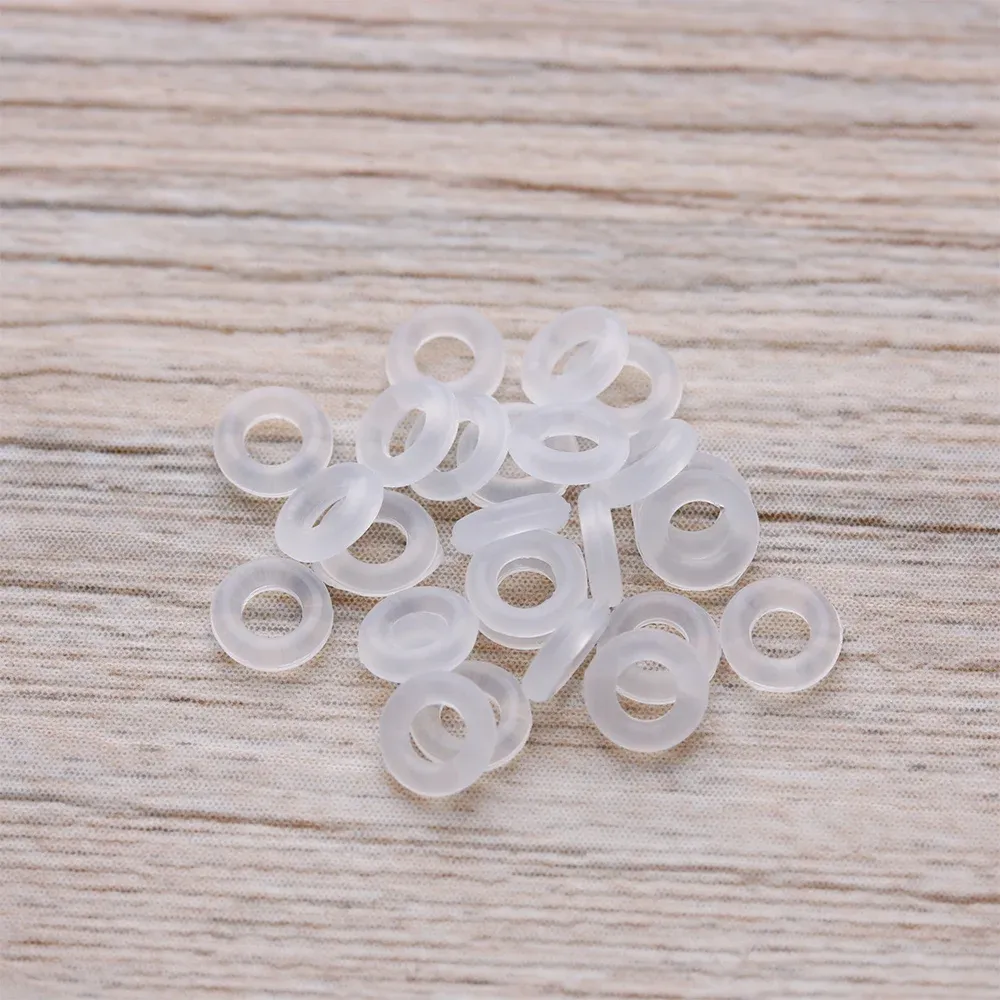 50/100Pcs/Set Hunting Rubber O Ring Gasket Grip Washer Grommets Stems/Flights Darts Arrow Tips Broadhead Replace Accessories