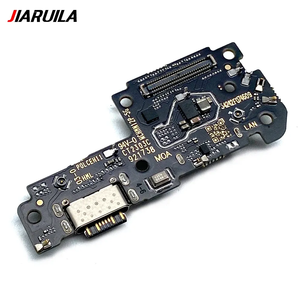 New For Xiaomi Poco X5 Pro Redmi Note 12 Pro Plus 4G 5G USB Charging Port Dock Charger Connector Board Mainboard Main Flex Cable