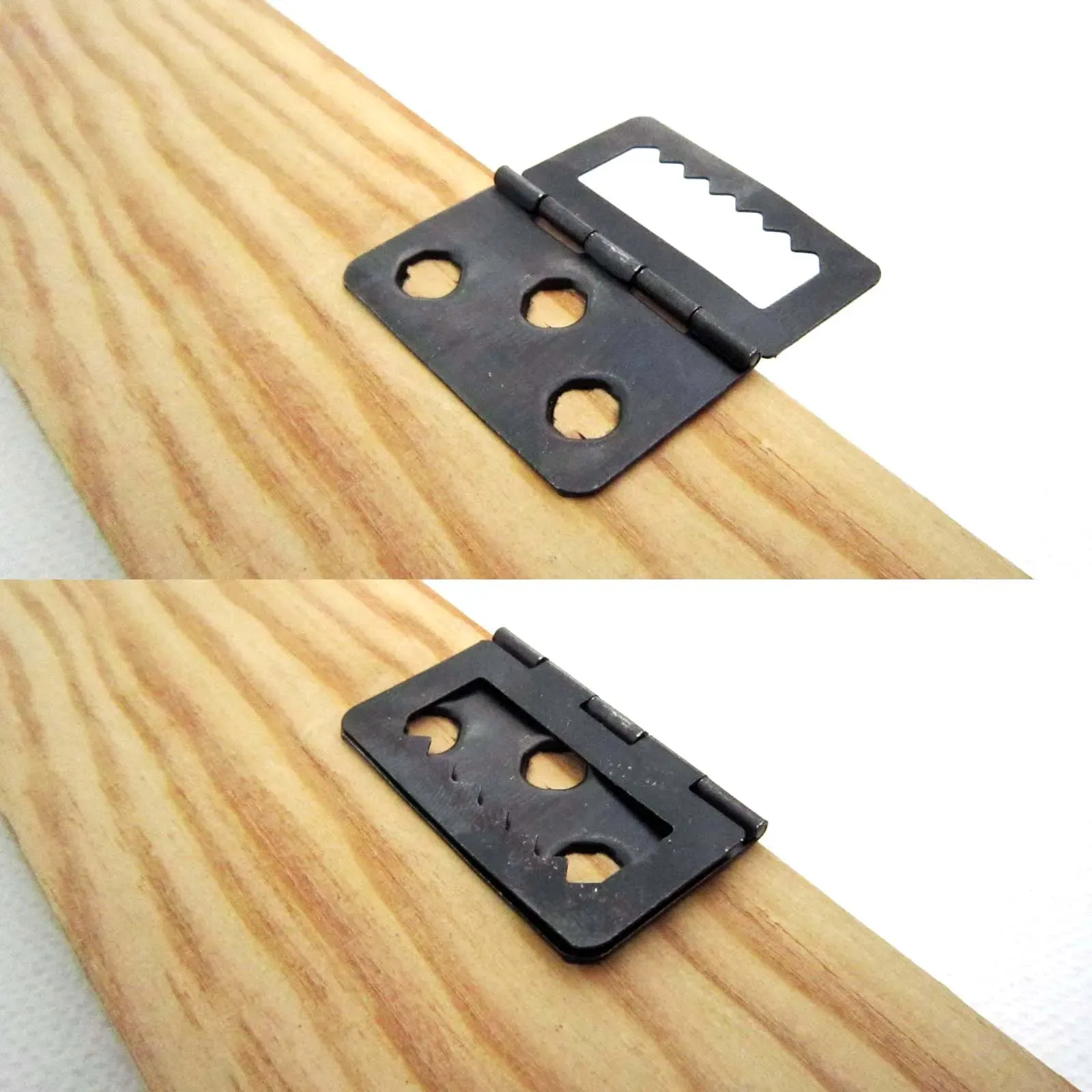 Picture Frame Hardware Kit - 25 Sawtooth Hangers, 100 Turn Buttons & 150 Screws