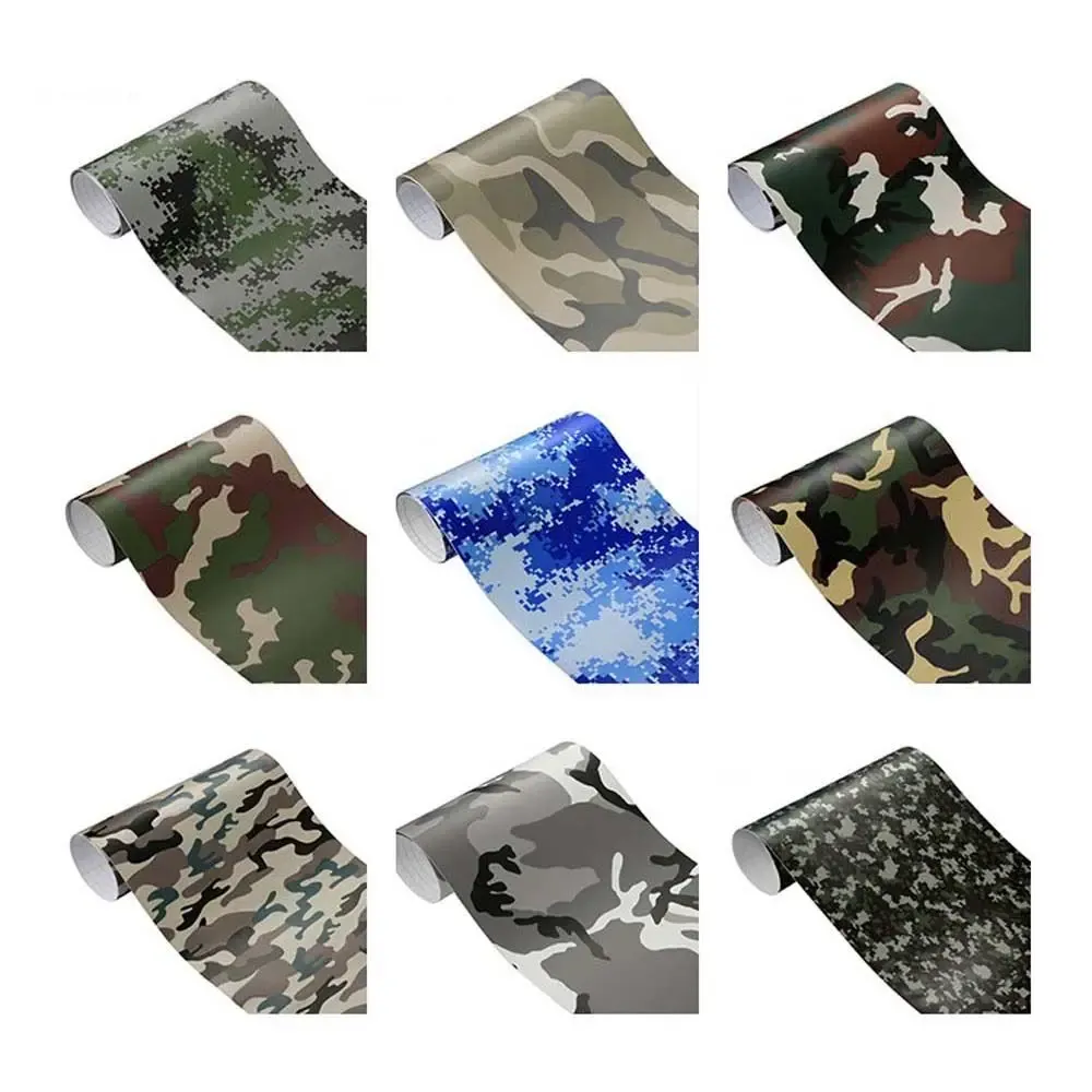 Sticker Sticker Sticker Autocollant de camouflage flexible durable 30 cm * 100cm ACCESSOIRES DE LA DÉCALOGE DE DÉSER