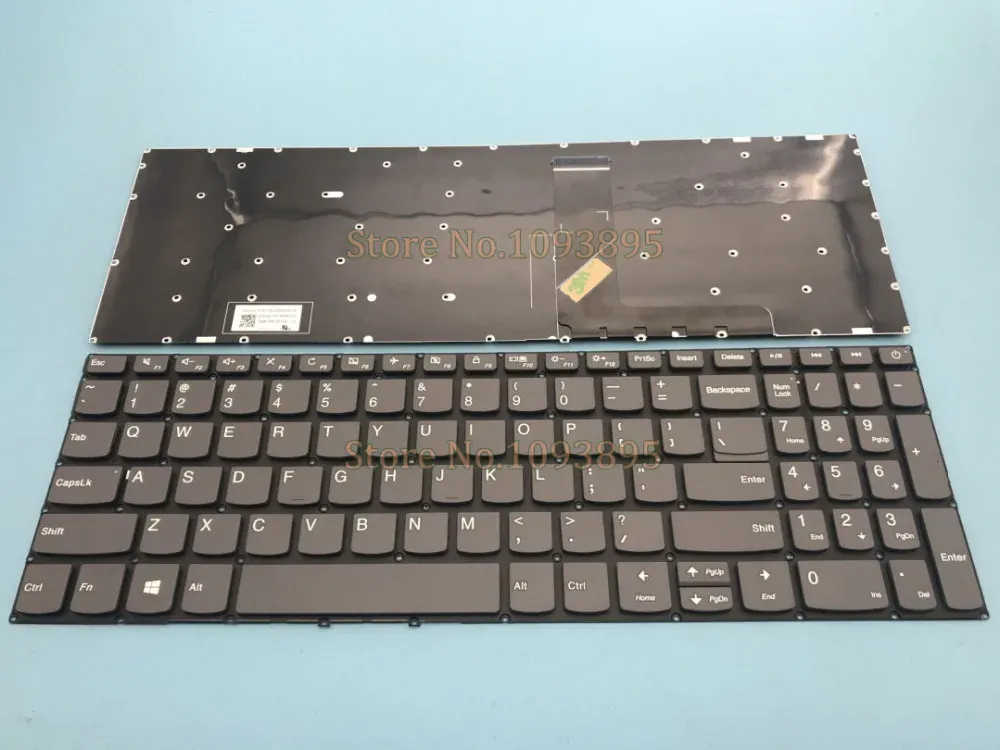 Tangentbord Nytt för Lenovo IdeaPad S14515IWL S14515AST S14515API 340C15 LAPTOP ENGLISH/RUSSIAN/UK Keyboard