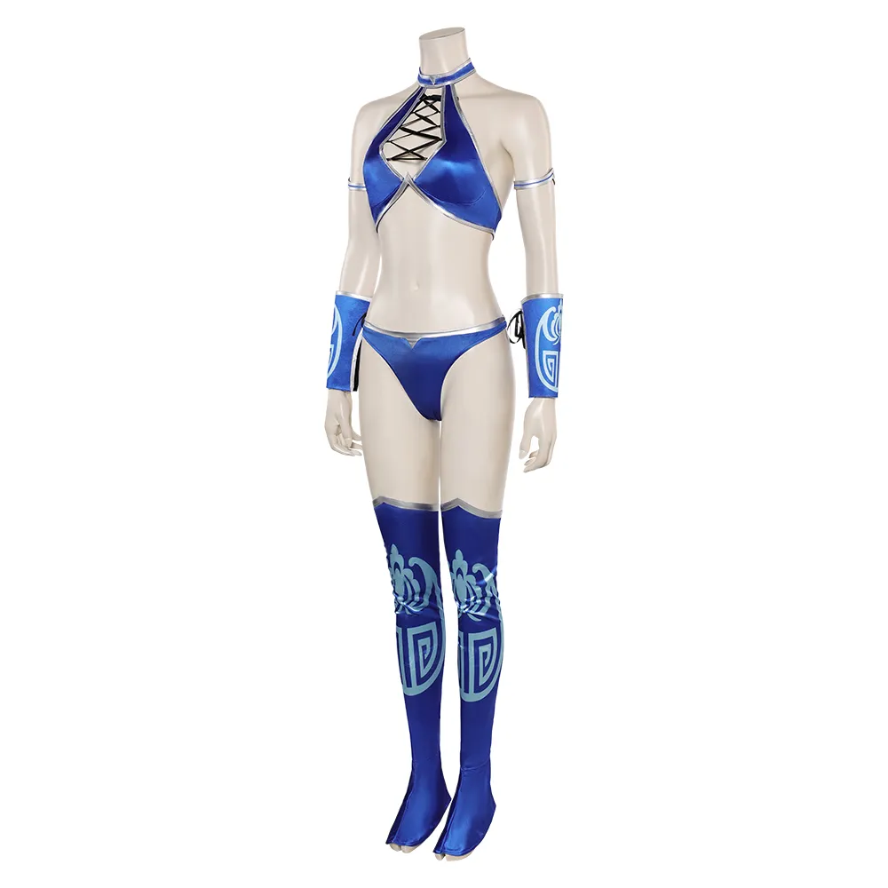 Mortal Kombat Kitana Cosplay Costume Bikini, Mask,... From  Uledemode_official, $73.15 | DHgate.Com