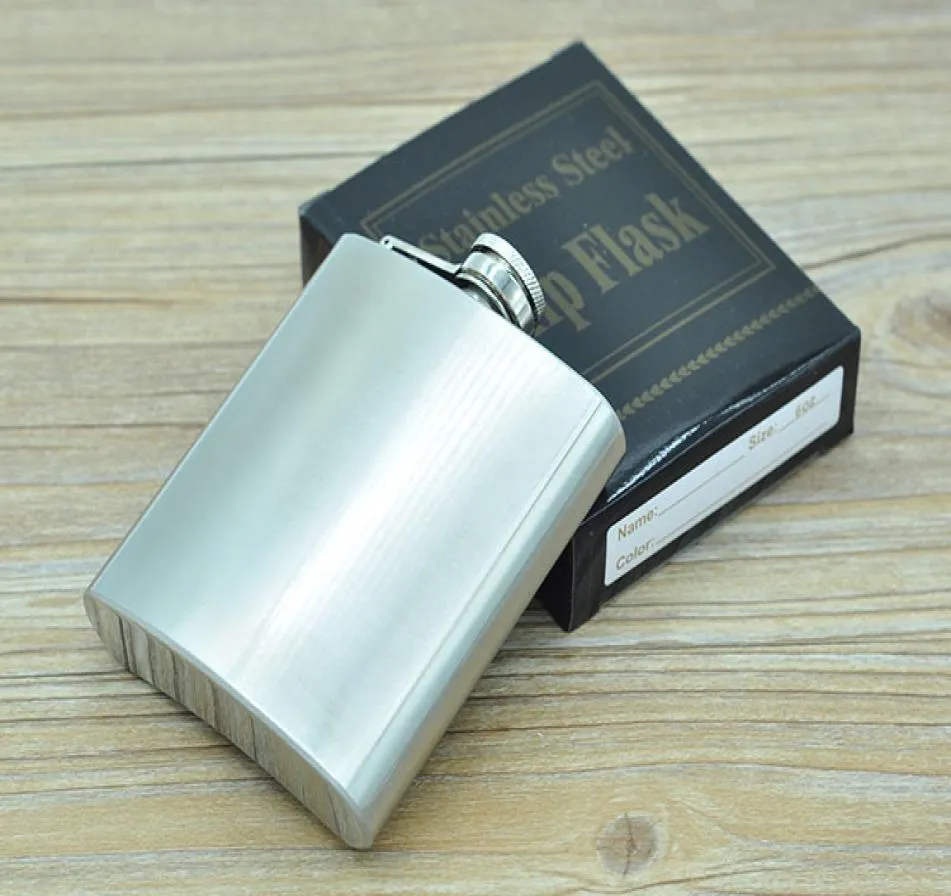 4oz 5oz 6oz 7oz 8oz 10oz Stainless Steel Hip Flask Portable Outdoor Flagon Whisky Stoup Wine Pot Alcohol Bottles4842961