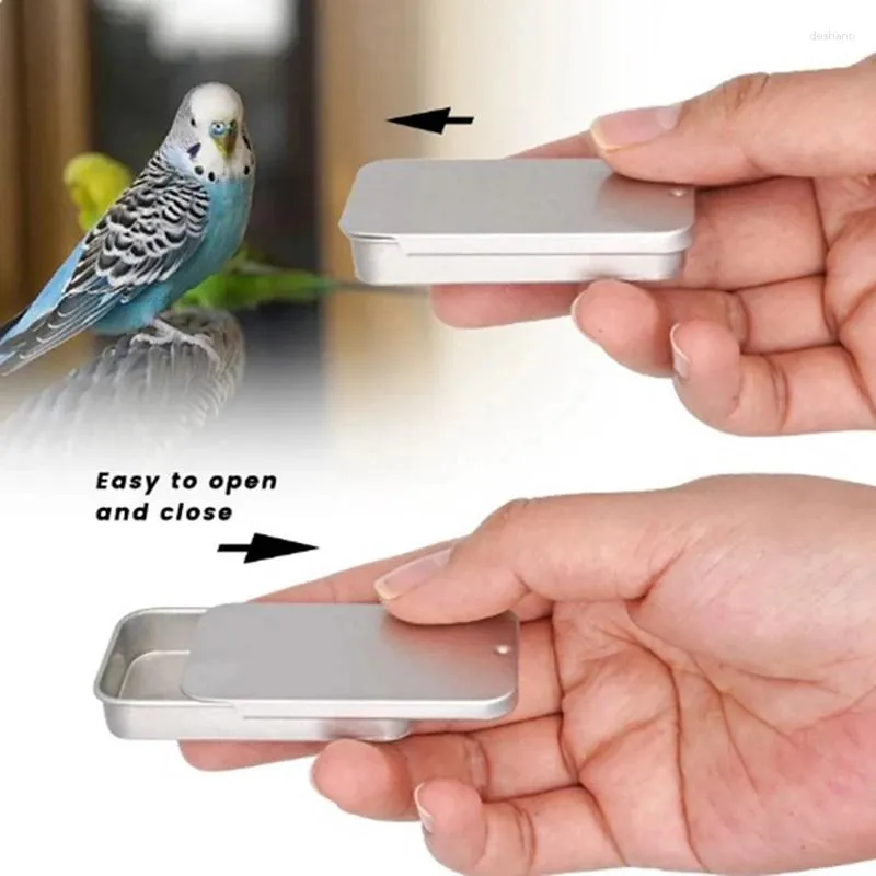Other Bird Supplies Mini Training Food Box Hand-Held Parrot Feeder Feeding Jar Interactive Toy Easy Install To Use