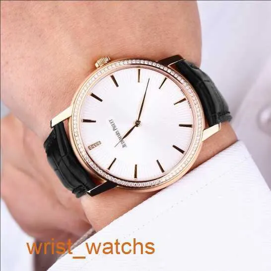 Collection de montre de bracelets AP Automatique mécanique masculine Watch Swiss Watch Rose Gold Original Termroproof Fashionable Luxury 15182or.Zz .A102CR.01