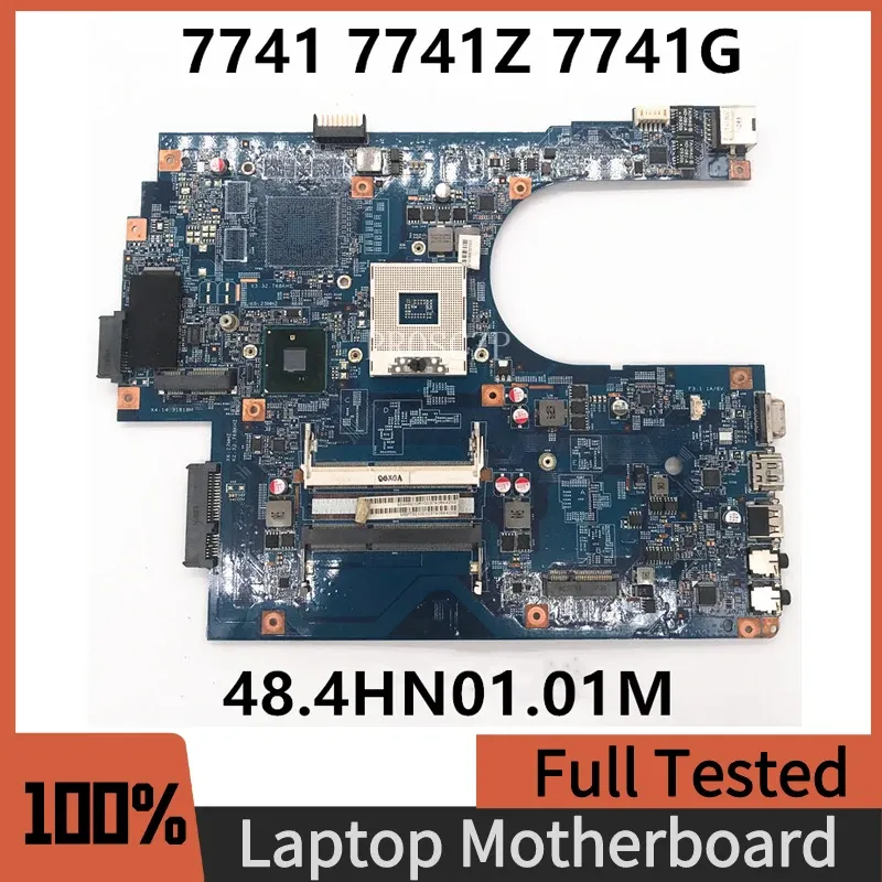 Moderkort gratis frakt Mainboard för Acer Aspire 7741 7741Z 7741G 7741ZG Laptop Motherboard 48.4Hn01.01M 099231M HM55 100% fungerar bra