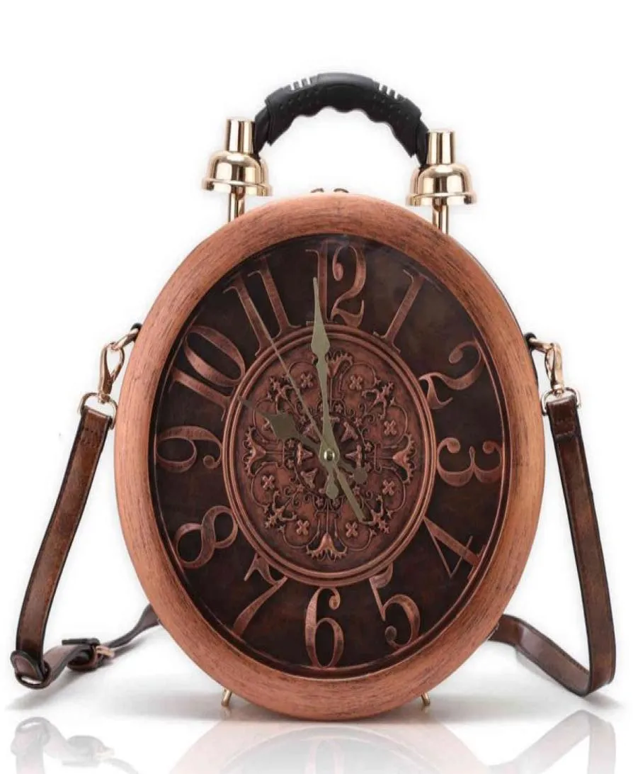 Angel Kiss 2021 Ladies Handbag Clock Purse Women Bag Featured Creative Female Crossbody Bag238R4625525