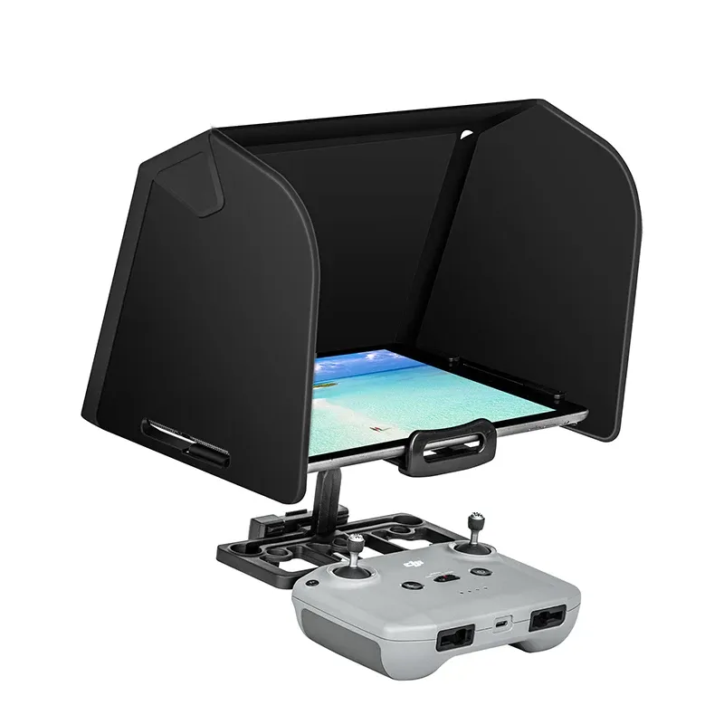 Accessories 1011 Inch Tablet Sunshade Monitor Sunhood Pu for Dji Mavic Series Phantom 4 3 Fpv Universal Drone Remote Controller Sun Hood