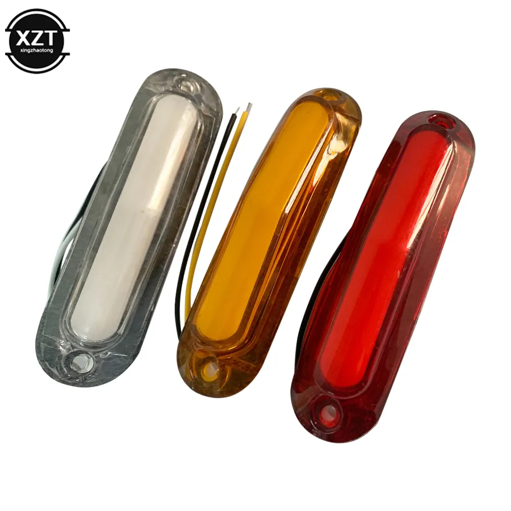 Led Car Indicators 12V 24V LED Car Warning Light with 6 LEDs for Trailer Truck Lorry Side ...
