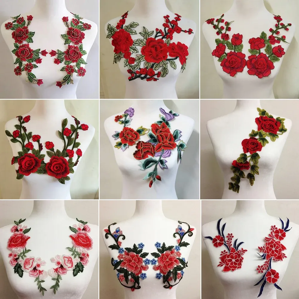 Patch de broderie pour vêtements Patchs à paillettes perroquet