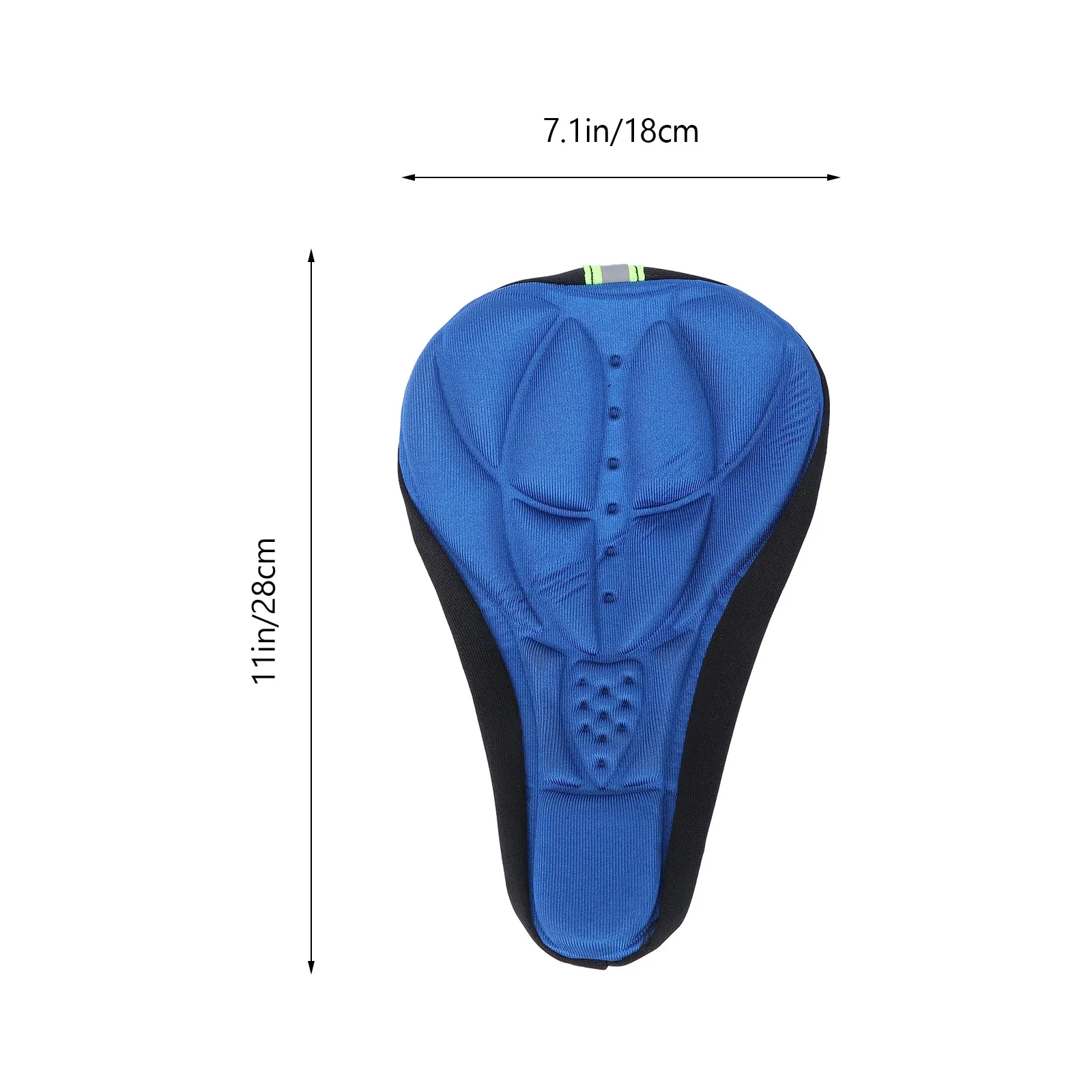 Confortável ciclismo de bicicleta silicone lave shatdle slawddle cushion 3d almofada macia