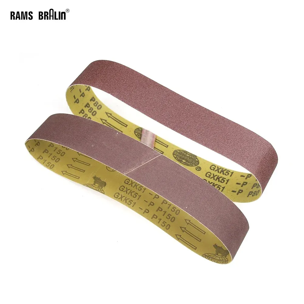 10 pieces 686*50mm Abrasive Sanding Belts 2"*27" P40 - P800