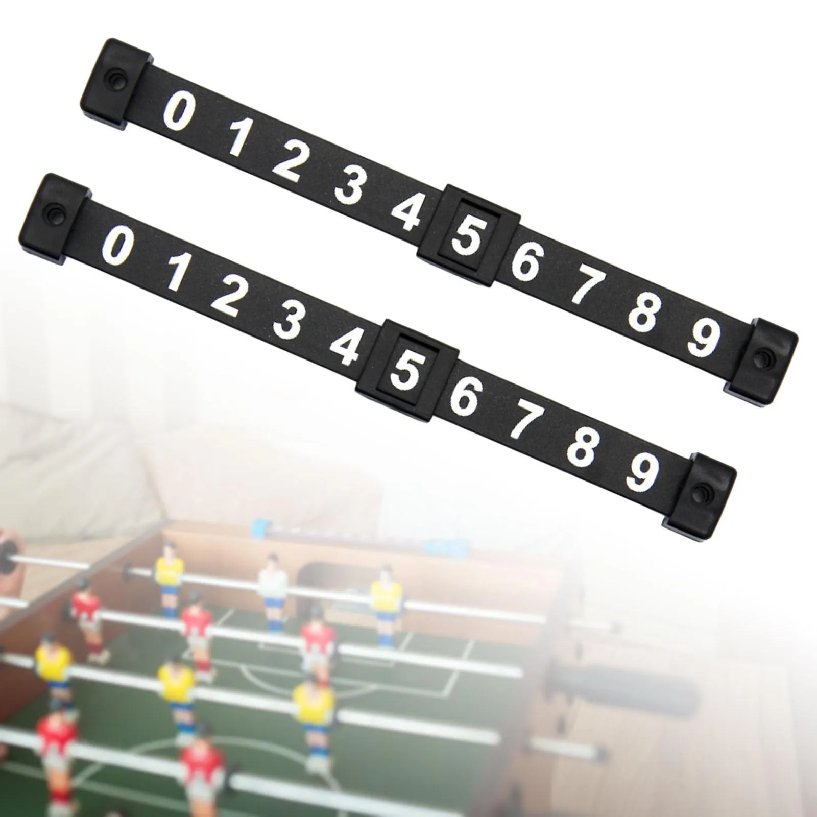 2Pcs Foosball Scoreboard for Kids Household Foosball Table Score Counter