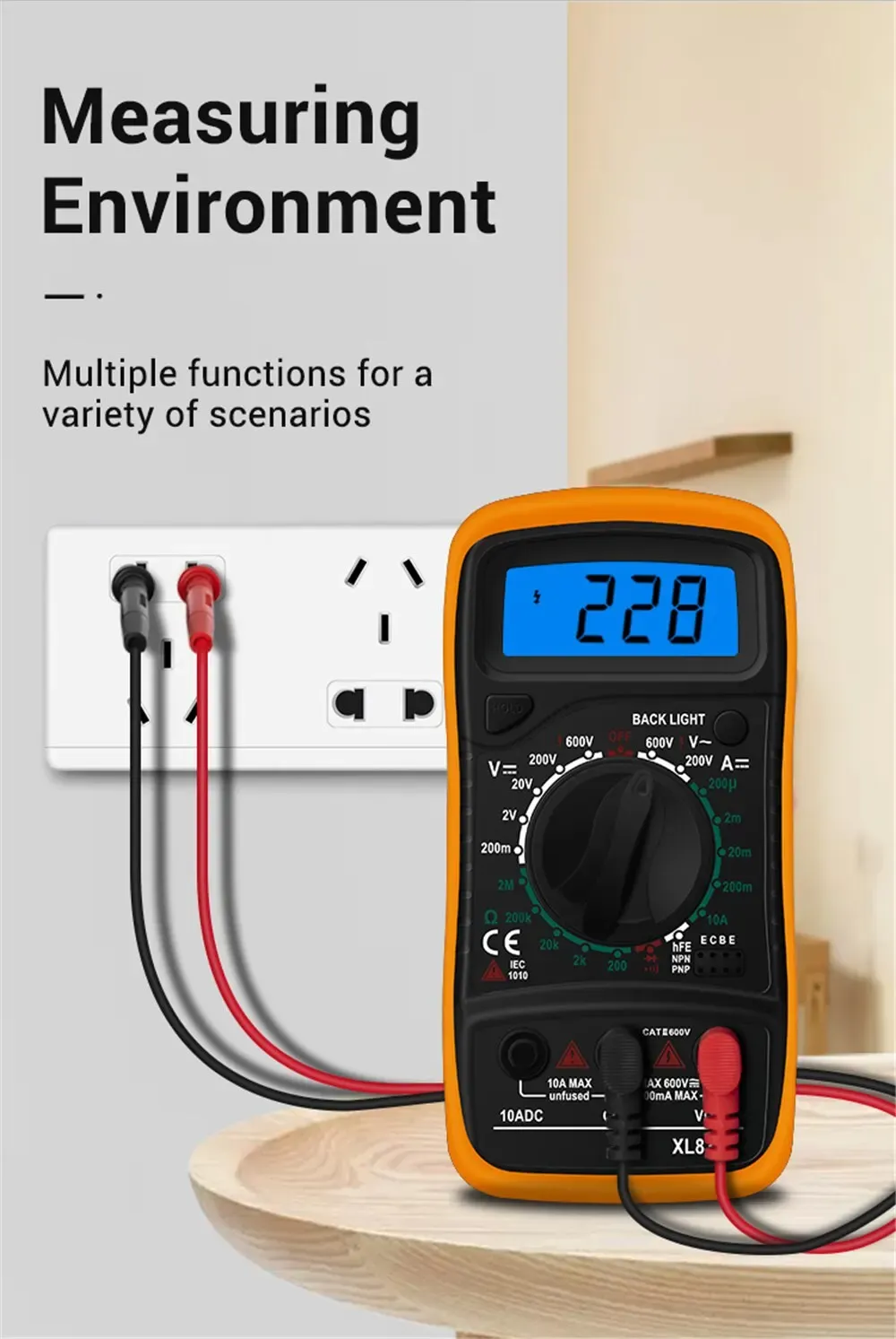 スペシャルオファ Kesitoyo Portable with multimeter digital Digital パック・フェイスマスク