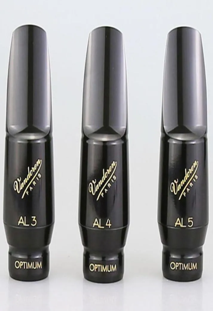 품질 새로운 Vandoren Alto Saxophone Bakelite 마우스 피스 Al3 Al4 Al5 클래식 음악 색소 액세서리 F3962889 용 부드러운 사운드