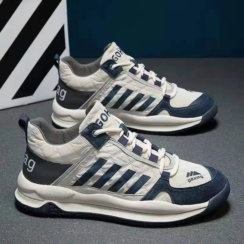 Stövlar 2022 Nya herrsportskor mode koreanska casual skor herrskor trendiga skor sneaker skor plattformskor zapatos de hombre