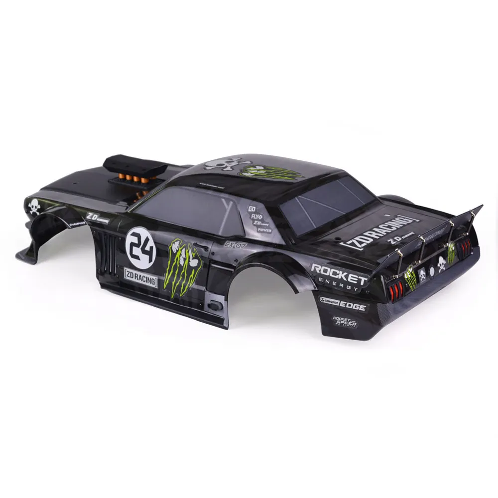 RCカー ZD Racing 1/7 EX07 RC Electric Hypercar Body Shell Plastic PC 8572