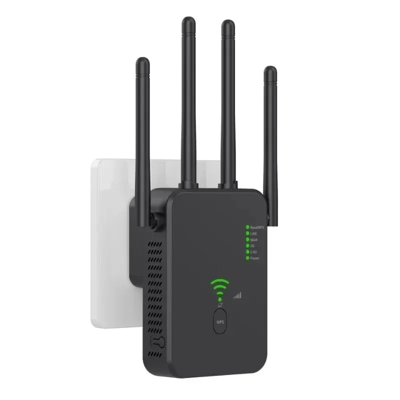 1200 Mbps Wireless Repeater WiFi Signal Booster Dual-Band 2,4G 5G Extender 802.11ac Amplificatore Gigabit WPS router