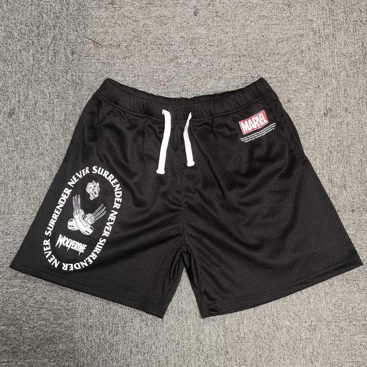 Wolf Head Brand Shorts Męskie spodenki Darcsport Mesh Shorts Designer Shorts Classic Gym Siath Shorts Sports Shorts Ventilate Wolf Print Dou 7909