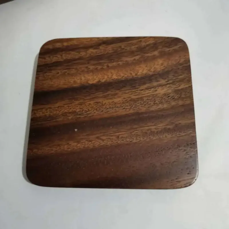 Coaster Coaster Square Round Mug Coasters Mat Tea Coffee Bar Cup Pad Wooden Drink Coasters Elcemat Table Association