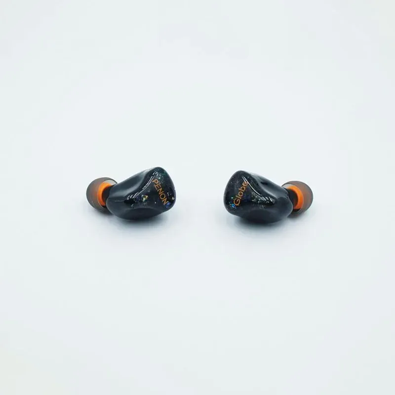 Hörlurar Penon Globe 2BA + Dynamic Driver Hybrid 2Pin 0,78 mm HIFI Audiophile IEM