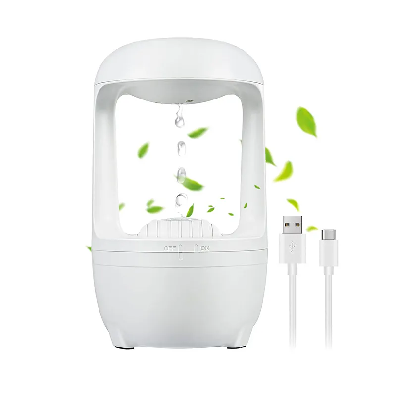 New Portable Cool Mist Humidifier: Anti-Gravity Water Drop Design ...