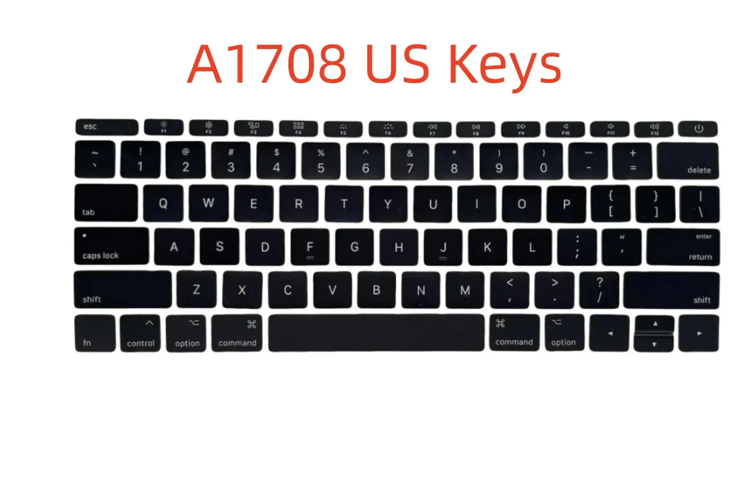 Tangentbord Laptop US UK SP GR FR A1708 Keys KeyCaps för MacBook Pro Retina 13 "2016 2017 2017 EMC 2978 3164 KeyCap Keyboard Repair