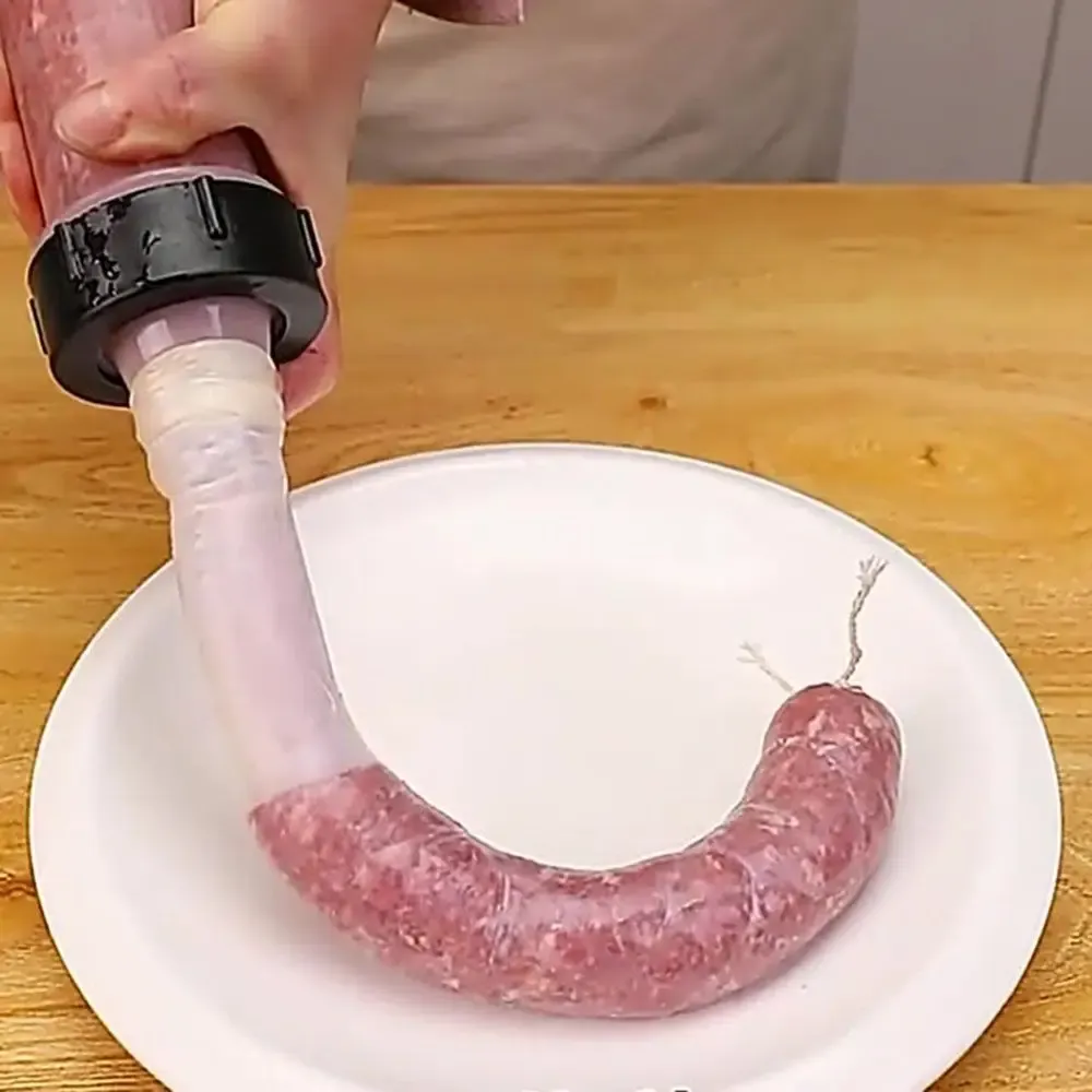 Entonnoir de saucisse manuelle Fondoir de viande de viande de viande de viande de viande de viande