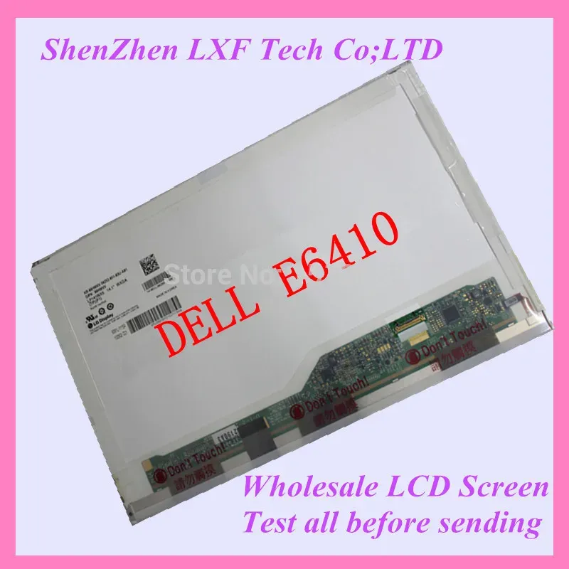 Skärm 14.1 '' Laptop Matrix LCD -skärm B141PW04 V.1 LTN141BT10 för Dell E6410 1440*900