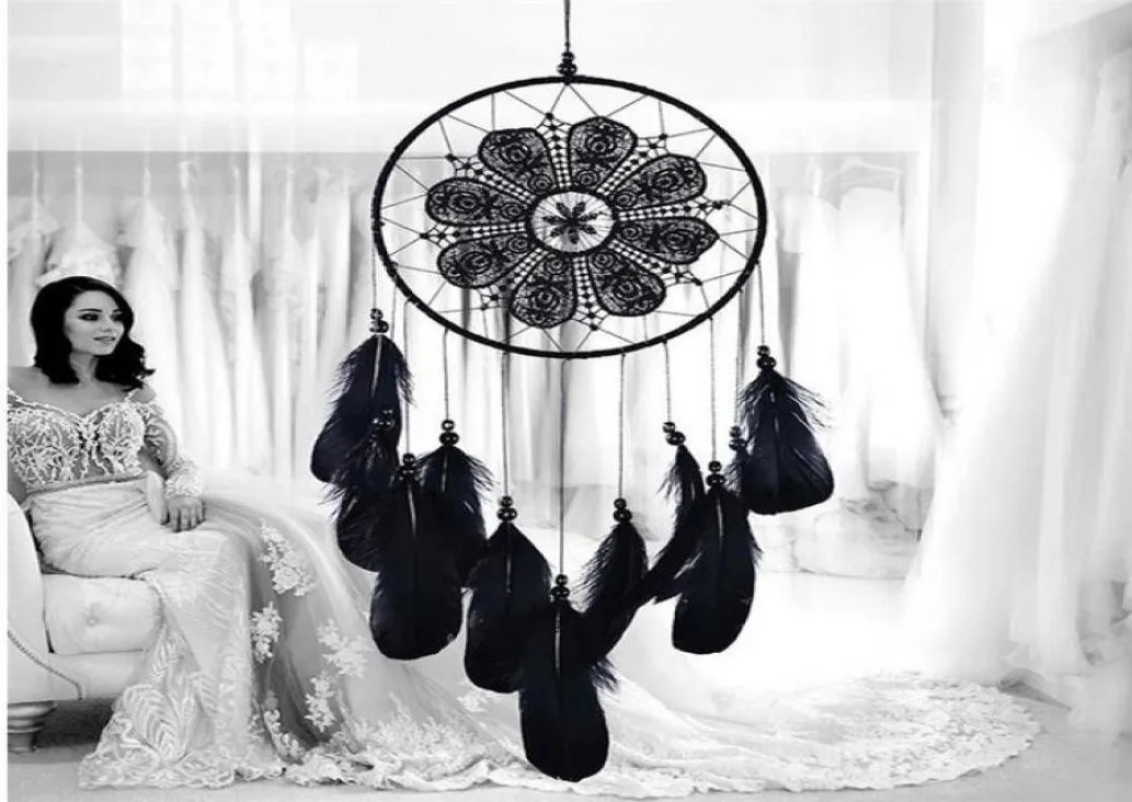Indian Style Dreamcatcher Handmade Wind Chimes Hanging Pendant Dream Catcher Home Wall Art Hangings Decorations GA4422326221