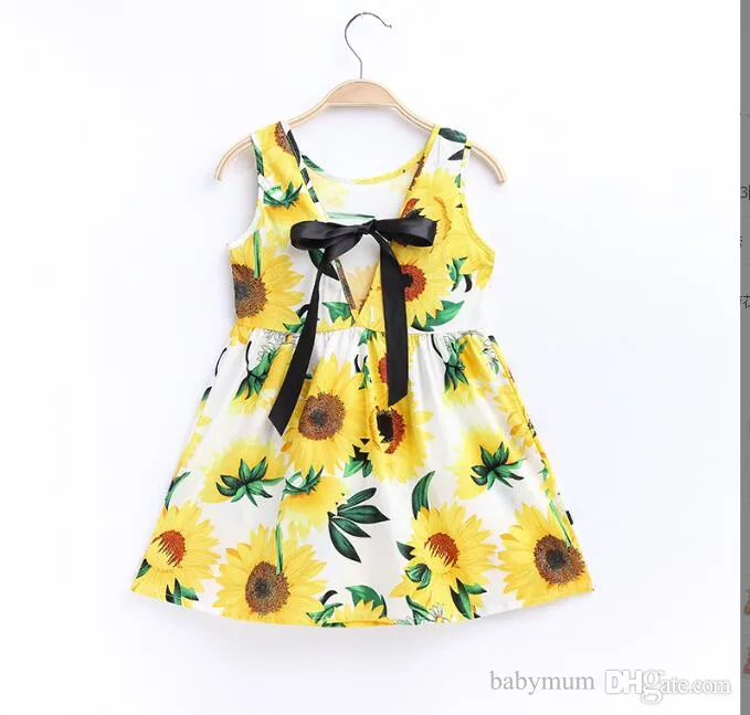 Baby Toddler Girl Ubranie letnia bawełniana sukienka na imprezę dla dzieci sukienki dla dzieci ubrania dla dzieci