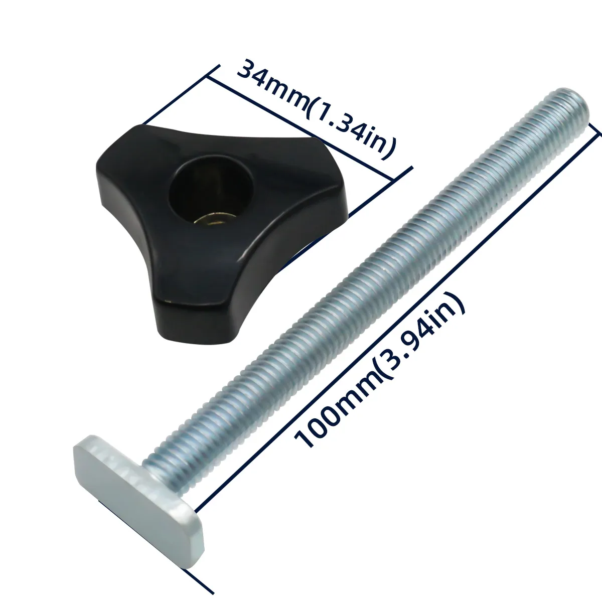 Slider Fastners Miter Track Sliding Nut T-Slider T Slot T Bolt and Nut Set for ...