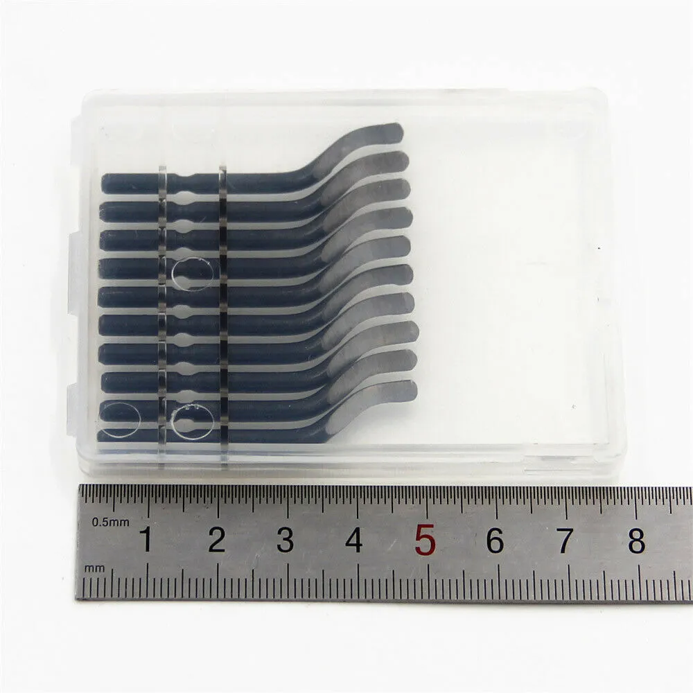 Griff Burr Metall Reparatur Debring Tool Kit 10pc Router Bit Rotary Deburr -Blätter Entfernung Handabgänger für Holzplastik