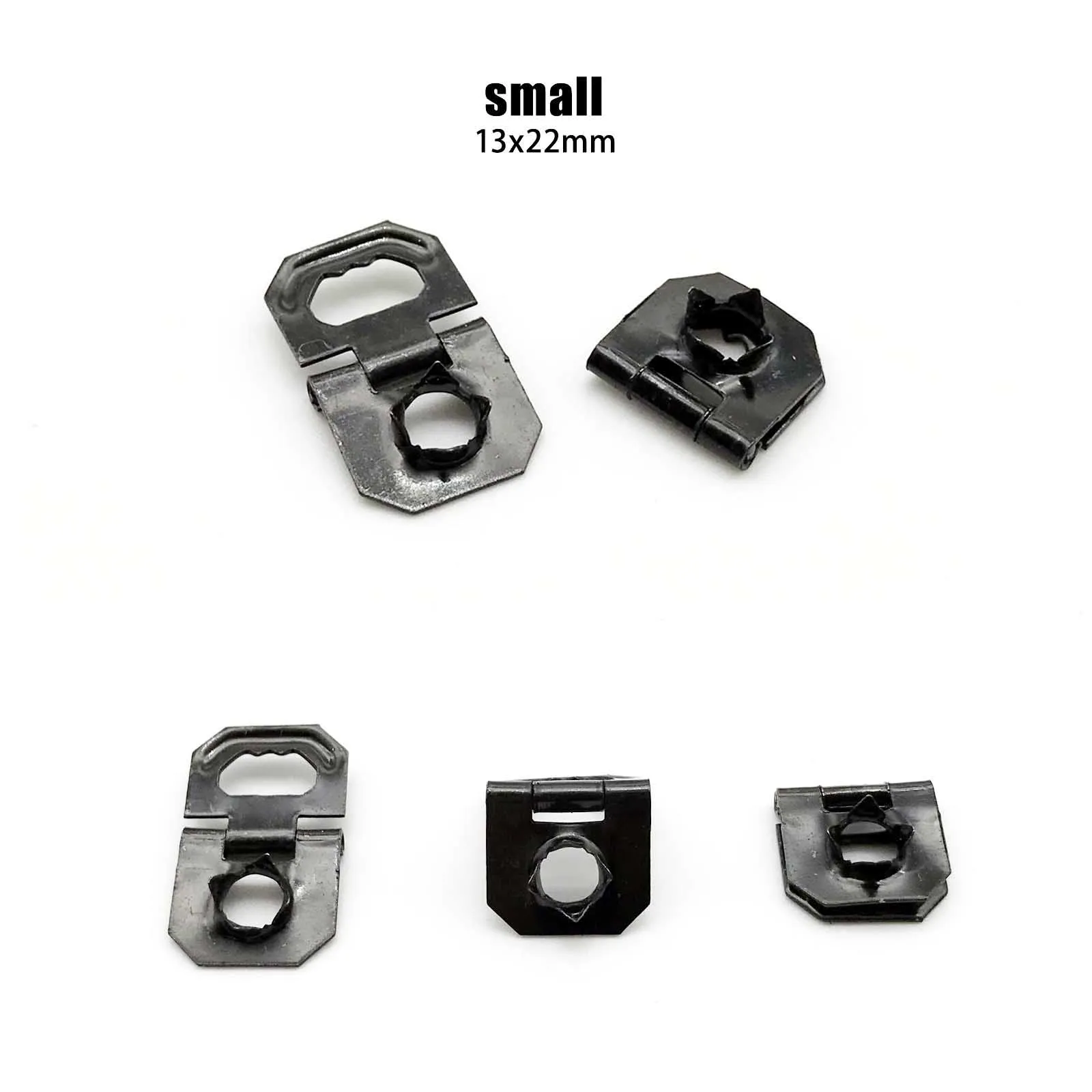 Picture Frame Hardware Kit - 25 Sawtooth Hangers, 100 Turn Buttons & 150 Screws