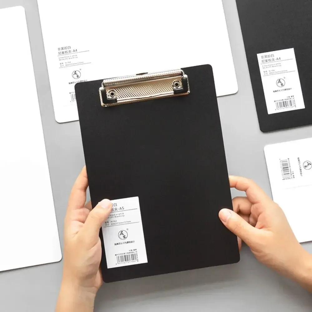 2-Pack Foldable Clipboard Folders - A4/A3 Size, Double Clip, 360° Cover, Office & School Supply