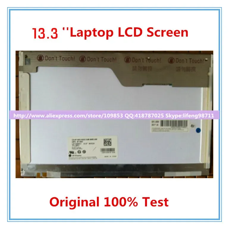 Schermata laptop LCD Schermata Screen Matrix Display BT133HG03 B1333EW01 V.4 V.9 LP133WX1 TLB1 TLP2 30 PIN per Dell Inspiron 1318 1330 131 30pin