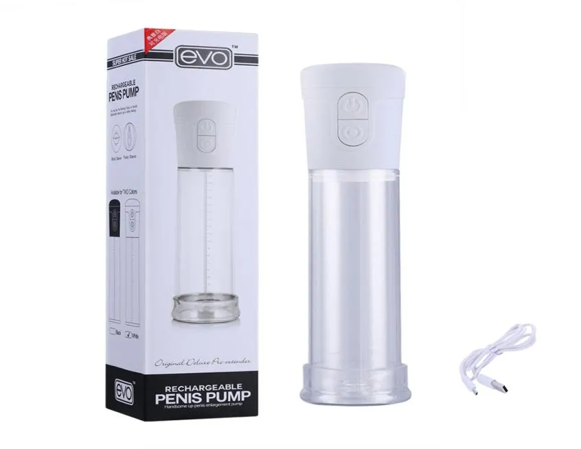 Electric EvoRevo Penis Pump Handsome Up Enlargement Pump Vacuum Pump Penis Extender Masturbator DHL 35 day can be received3472011