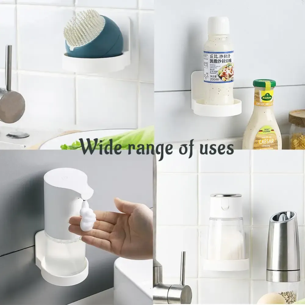 Estante De Dispensador De Jabón De Jabón De Jabón Para Manos Montado En La  Pared Sin Puñetazos: Soporte De Almacenamiento Adhesivo Duradero Para  Cocina De Baño De 18,64 € | DHgate, image size:1000x1000